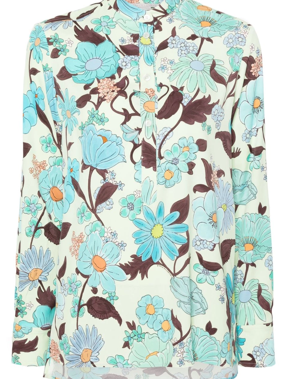 Cheap garden-print shirt McCartney Women Stella buttoned 0630